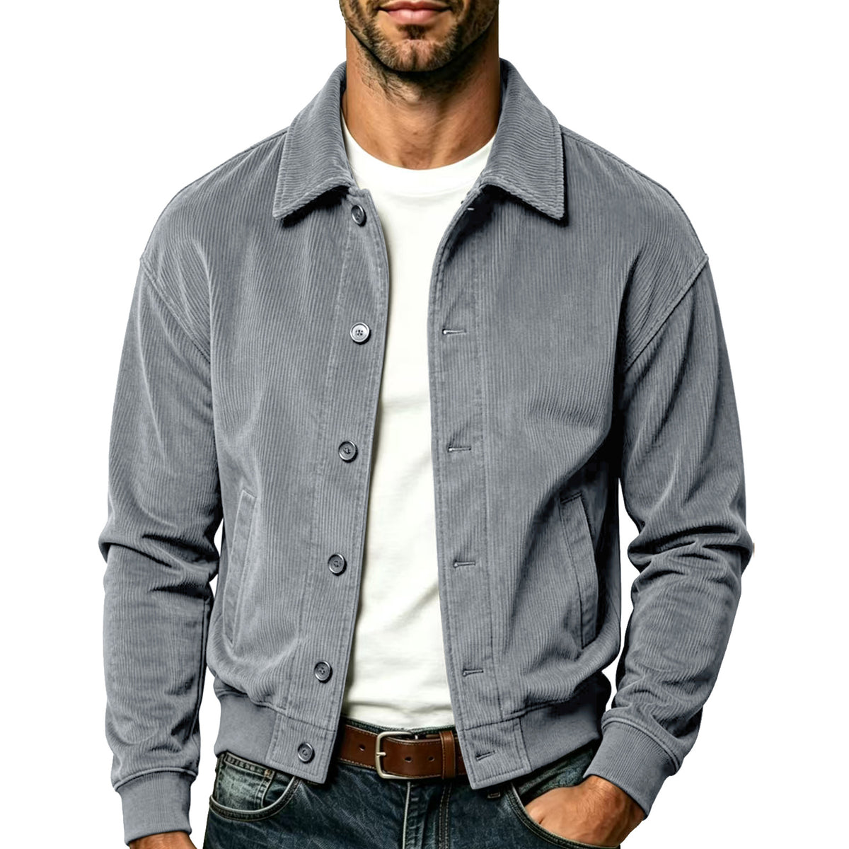 Men's Casual Corduroy Jacket