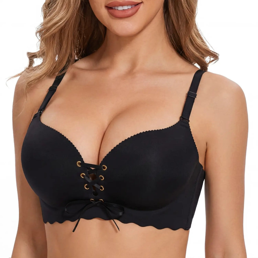 Women’s Seamless Breathable Push-Up Support Bra