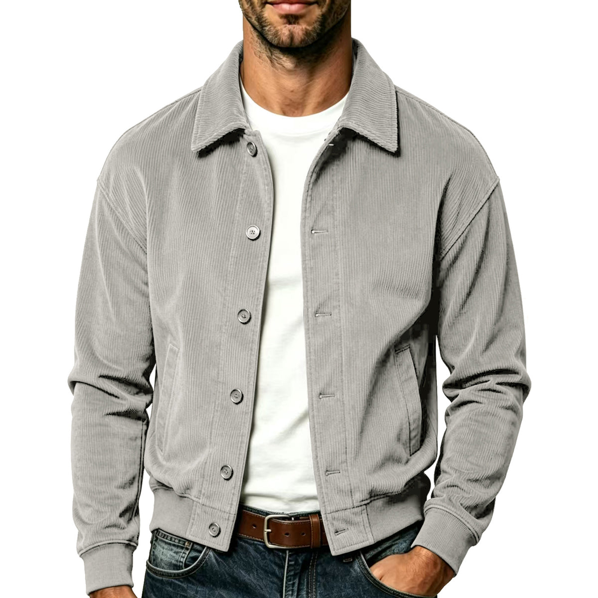 Men's Casual Corduroy Jacket