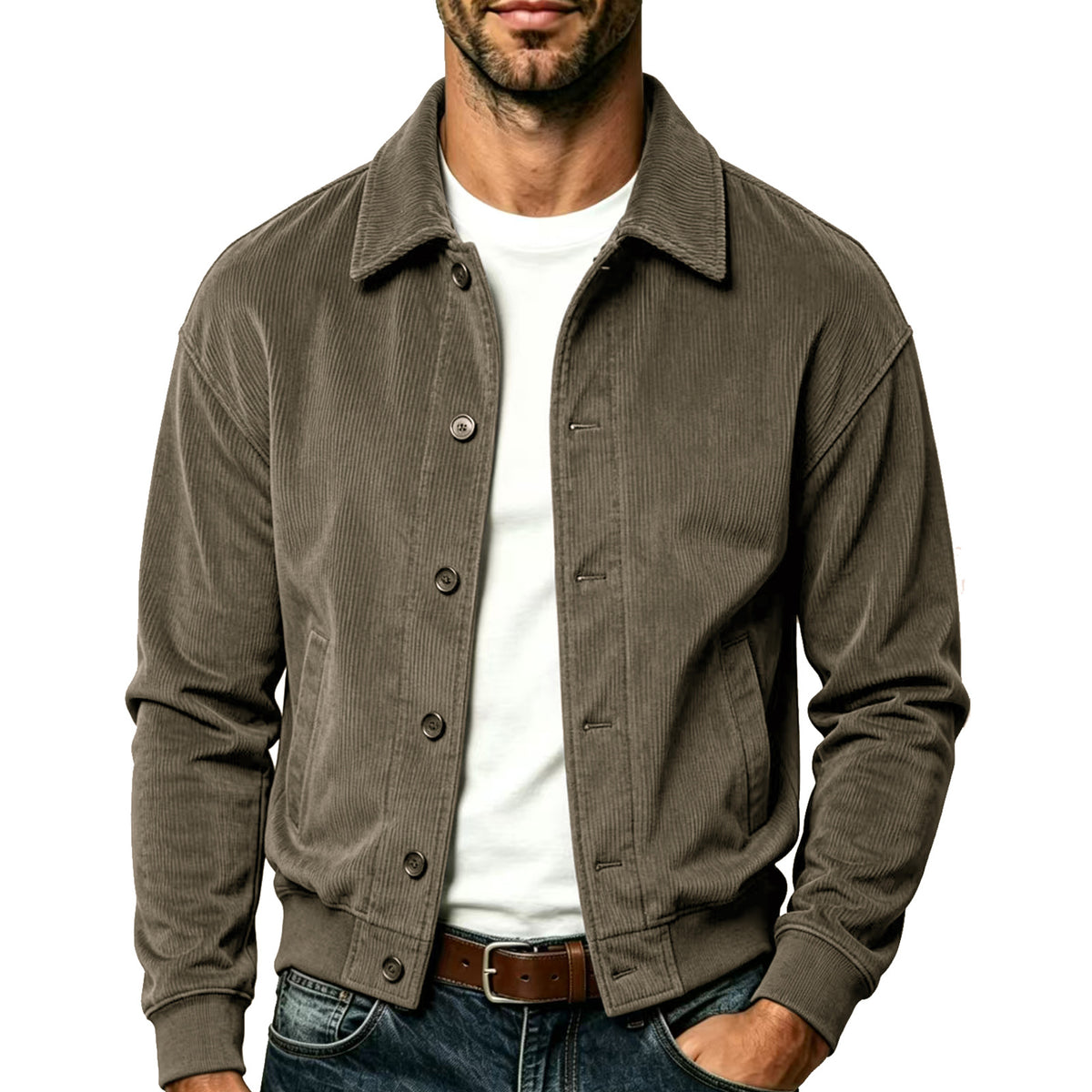 Men's Casual Corduroy Jacket