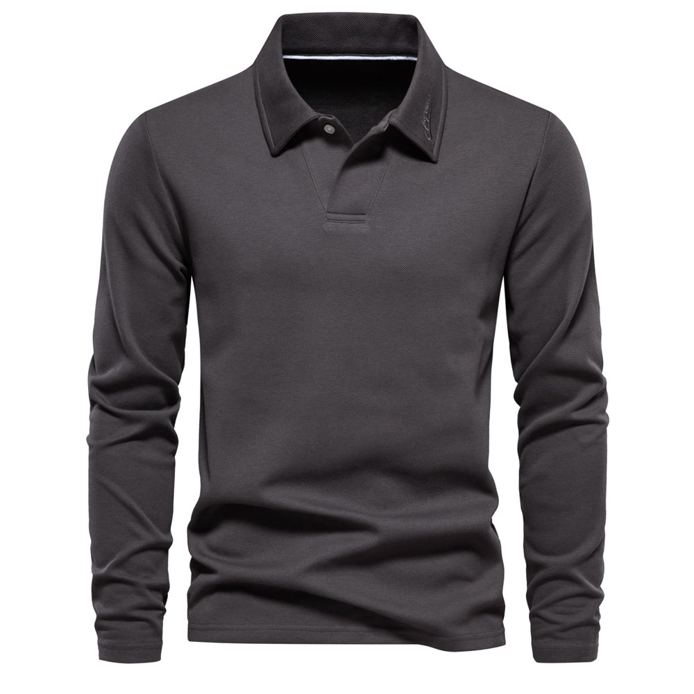 Men's Embroidered Luxury Golf Shirt