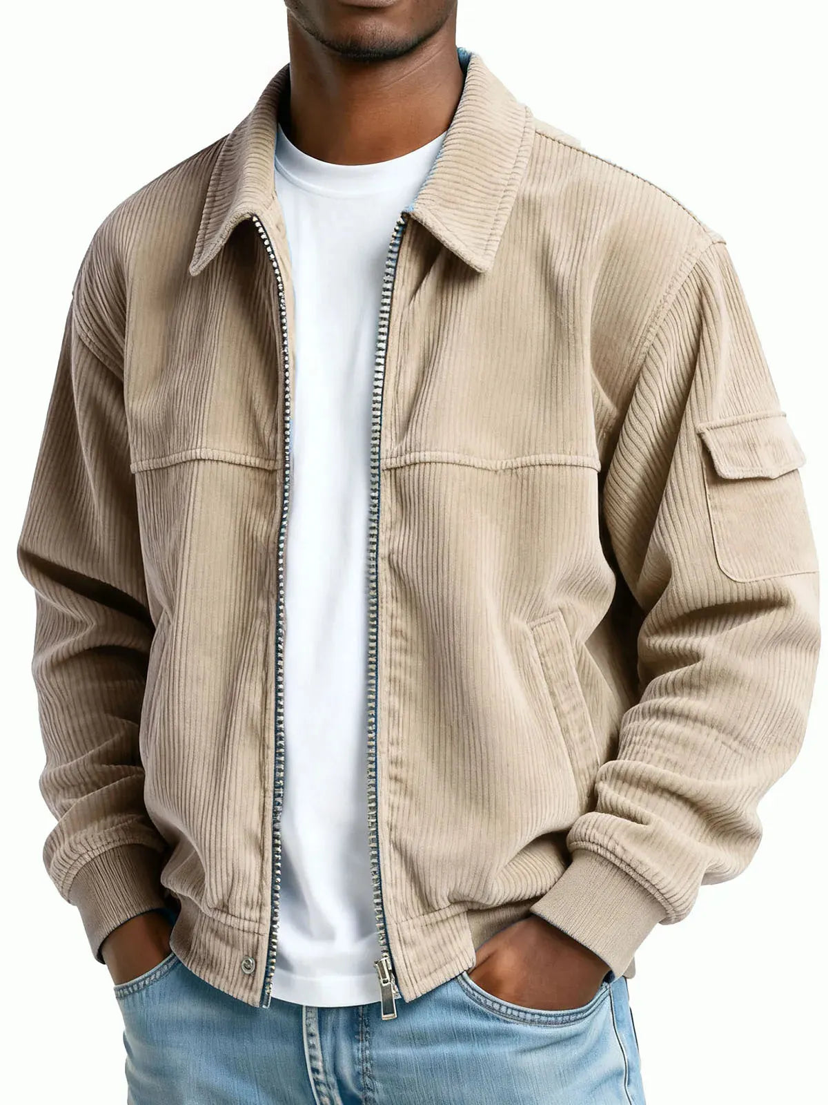 Men's Vintage Casual Corduroy Jacket