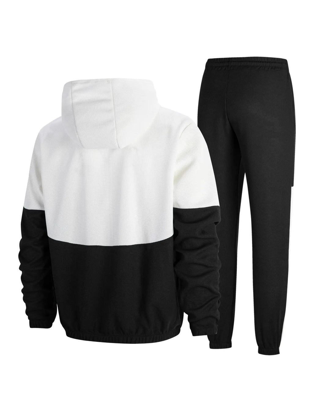 Men's Relaxed‐Fit Color‐Block Tracksuit Set